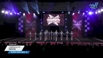 CheerVille OH - Hook [2025 L2 Youth - Small - A Day 1] 2025 JAMfest Cheer Super Nationals