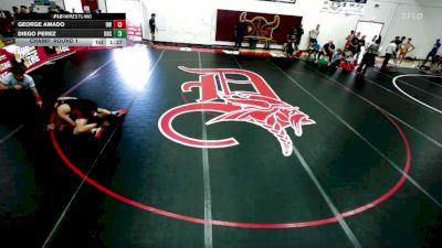 113 lbs Champ. Round 1 - Diego Perez, Downey High School vs George Amado, 951 WC