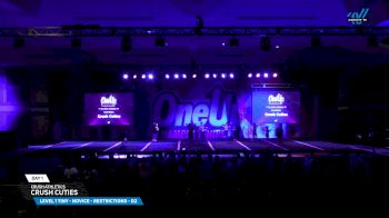 Crush Athletics - Crush Cuties [2025 L1 Tiny - Novice - Restrictions - D2 Day 1] 2025 One Up Grand Nationals