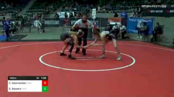 106 lbs Semifinal - Chloe Dearwester, Harrison Wrestling vs Sophie Bowers, Vandalia Jr Wc