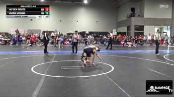 95 lbs Cons. Semi - Jayden Reyes, Derby vs Jaden Medina, DC Wrestling Acad