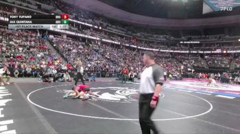 113-5A 1st Place Match - Jax Quintana, Adams City vs Tony Tufano, Brighton