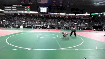 65 lbs Cons. Round 4 - Dominic Frelin, JRP1 vs Carmen White, BKV1