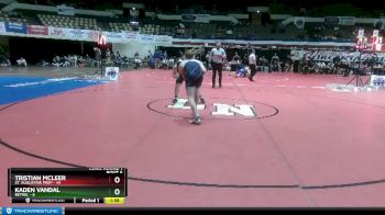 165 lbs Semis & 1st Wrestleback (8 Team) - Kaden Vandal, Bethel vs Tristian Mcleer, St. Augustine Prep