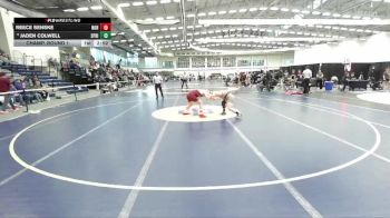 133 lbs Champ. Round 1 - Reece Senske, Norwich vs Jaden Colwell, Springfield