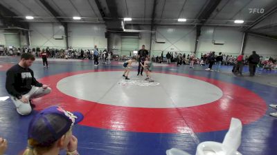 70 lbs 3rd Place - Landon Harrison, Slate Wrestling Academy vs Strafford Stevens, Level Up Wrestling Center - (B)