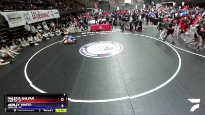 235 lbs Round 3 (16 Team) - Valeria Galvan, SJWA-GR vs Ashley Wafer, LAWA-GR