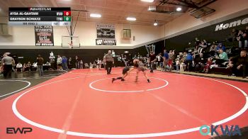 64-67 lbs Rr Rnd 2 - Aysa Al-Qahtani, Wyandotte Youth Wrestling vs Grayson Schultz, Team Tulsa Wrestling Club