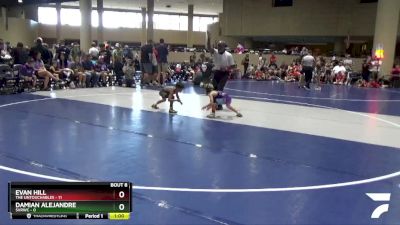 50 lbs Round 2 (8 Team) - Evan Hill, The Untouchables vs Damian Alejandre, SVRWC