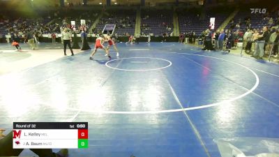 144 lbs Round Of 32 - Luke Kelley, Melrose vs Aidan Baum, Milford [MA]