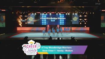 4 Troy Woodbridge Warriors [2025 Show Cheer 1 - Varsity - Medium] 2025 Pop Warner National Cheer & Dance Championship