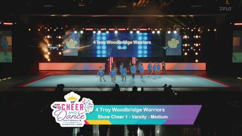 4 Troy Woodbridge Warriors [2025 Show Cheer 1 - Varsity - Medium] 2025 Pop Warner National Cheer & Dance Championship
