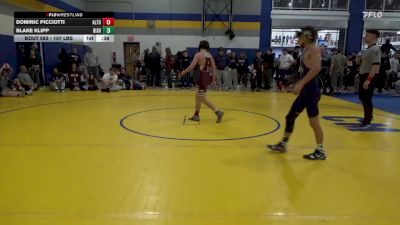 107 lbs Consy 3 - Dominic Picciotti, Altoona vs Blake Klipp, Bishop McDevitt