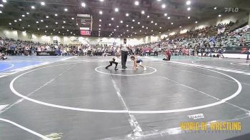 55 lbs Consi Of 16 #2 - Destin Hanaike Jr, Team Hawaii Aloha vs Riddic Bunn, Victory Wrestling-Central WA