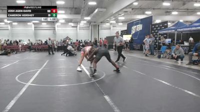 190 lbs Round 7 (10 Team) - Josh Agen-Davis, Maryland Mallets vs Cameron Hershey, Rocket Rams