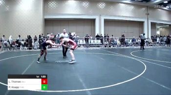 144 lbs Round Of 32 - Landon Thomas, Valiant College Prep vs Paul Knapp, Threshold WC