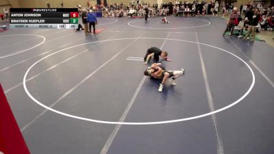 Elementary - 100 lbs Cecelia Johnson, Northfield vs Calvin Zvolena, Rosemount