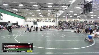 130 lbs Quarterfinal - Eleanor Radi, Manhattan Wrestling Club vs Alexis Schmotzer, Van Buren High School