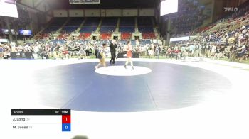 122 lbs Cons 32 #1 - Jaiden Long, Ohio vs Madyson Jones, Tennessee