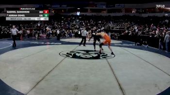 4A 152 lbs Cons. Round 1 - Clemente Garcia, Grants vs Adam Szilagyi, Taos