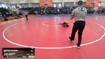 141 lbs Semifinal - Bryson Vaughn, RIT vs Alex Samson, St. John Fisher
