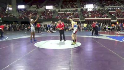 137 lbs Quarterfinal - Adin Jones, NORTHEAST MT vs Jaxsyn Baker, Heights Wrestling Club