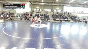 285 lbs 1st Place Match - Benjamin Katz, Springfield vs Kamdyn Dorchester, Ithaca