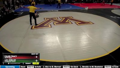 113 lbs Quarterfinal - Leo Edblad, Cambridge-Isanti vs Caleb Tracy, Scott West