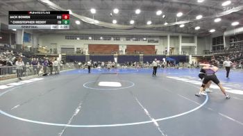 165 lbs Semifinal - Jack Bowen, NYU vs Christopher Reddy, Ithaca