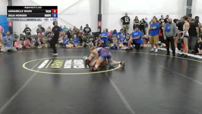 50 lbs Rr Rnd 2 - Annabelle Ward, Valkyrie Girls WC - W vs Julia Horger, MGW Monkey Business - W