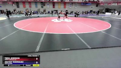 160 A Cons. Round 4 - Destiny Rodriguez, UNATTACHED vs Tiera Jimerson, North Central (IL)