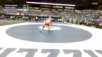 138 lbs Cons. Round 3 - Briggs Terrill, Arkansas City HS vs Holden Timmons, Emporia HS