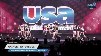 Canyon High School - Varsity Show Cheer Intermediate -- Small (5-15) [2023 Varsity Show Cheer Intermediate -- Small (5-15) DAY 1] 2023 USA Spirit & Jr. Nationals
