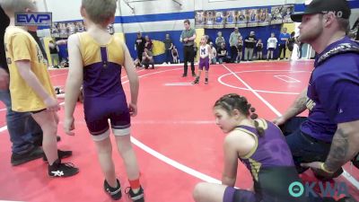 52 lbs Round Of 16 - Maijer Byrne, Bristow Wrestling vs Chapman Butler, Mannford Pirate Youth Wrestling