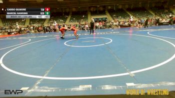 135 lbs Consolation - Caddo Gilmore, Team Conquer Wrestling vs Marcel Hawkins, Glenpool