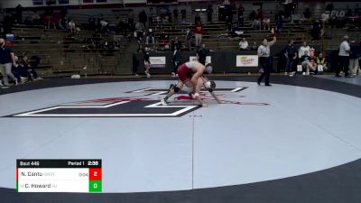 125 lbs Cons. Round 2 - Caden Howard, Drury vs Noah Cantu, Indianapolis