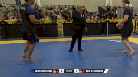 Andrew Jeffery Dwyer vs Alberto Flores Velazquez 2024 World IBJJF Jiu-Jitsu No-Gi Championship