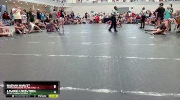 113 lbs Round 3 (4 Team) - Landon Locantora, BHWC Florida Supreme vs Nathan Harvey, Applied Pressure X Kame Style