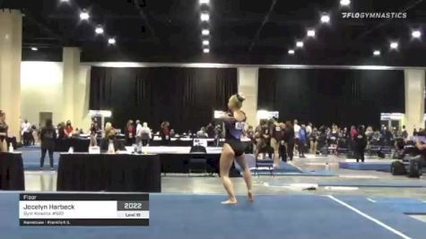 Jocelyn Harbeck - Floor, Gym Kinetics #922 - 2021 USA Gymnastics Development Program National Championships