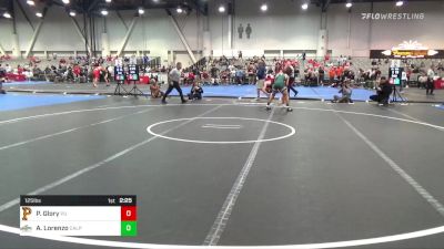 125 lbs Rd Of 16 - Patrick Glory, Princeton vs Antonio Lorenzo, Cal Poly