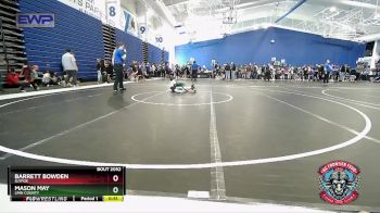 73-76 lbs Round 3 - Mason May, Linn County vs Barrett Bowden, SlyFox
