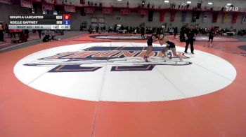 160 A Consolation 1st - Noelle Gaffney, Grand Valley State vs Mikayla Lancaster, Menlo College