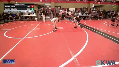 70 lbs Rr Rnd 1 - Averie Orth, Sperry Wrestling Club vs Aliyah Golden, Wyandotte Youth Wrestling