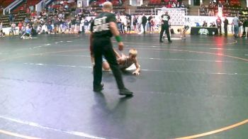 130 lbs Champ. Round 2 - Dillon Smith, Eagle Empire vs Cameron Chinavare, Dundee Wrestling