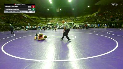 190 lbs Quarterfinal - Caleb Konoski, Paso Robles vs Jackson Naven, Frontier