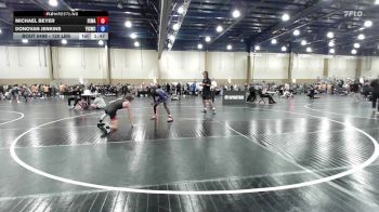 120 lbs Consi Of 4 - Michael Beyer, FEWA vs Donovan Jenkins, Youth Impact Center Wrestling Club