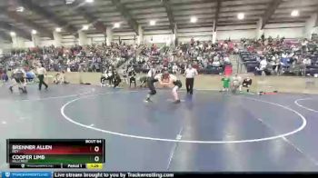 135 lbs Champ. Round 1 - Brenner Allen, Roy vs Cooper Limb, Hillcrest