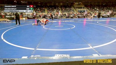145 lbs Semifinal - Cragen Smith, WTC vs Holden Ripley, Midwest RTC
