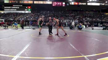 138 lbs Cons. Round 2 - Tanner Despain, Blackfoot vs Zachary Carrasco, Post Falls