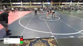 160 lbs Consi Of 8 #1 - Job Lee, Sunnyside Wr Ac vs Danny Diaz, Somerset